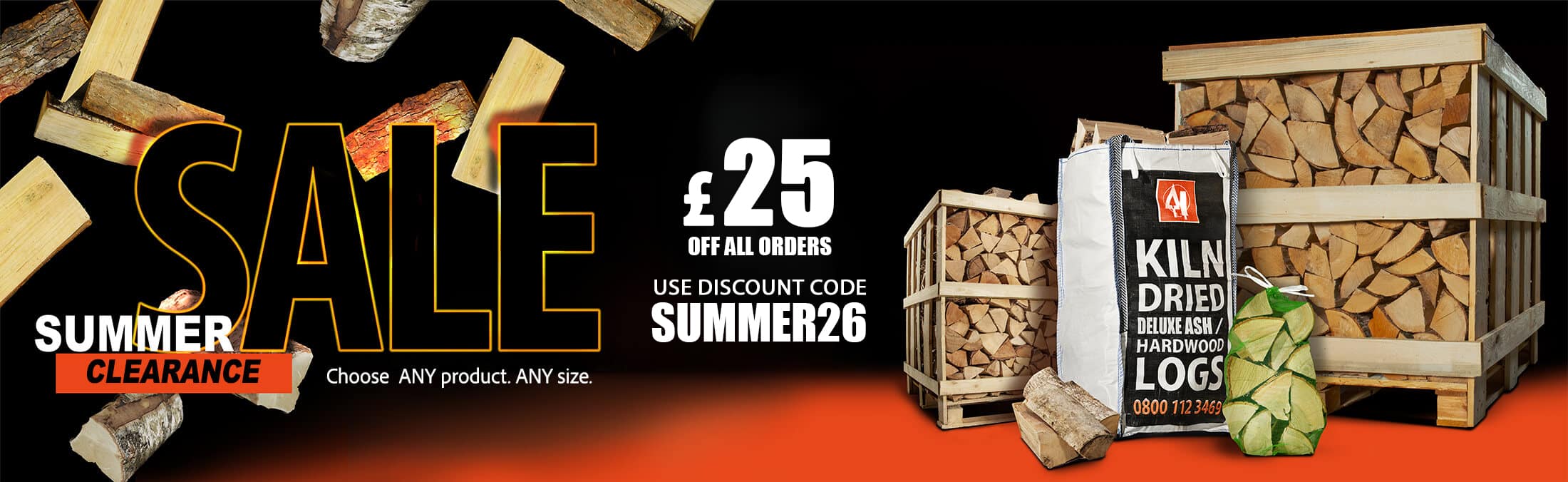 Firewood Summer Sale