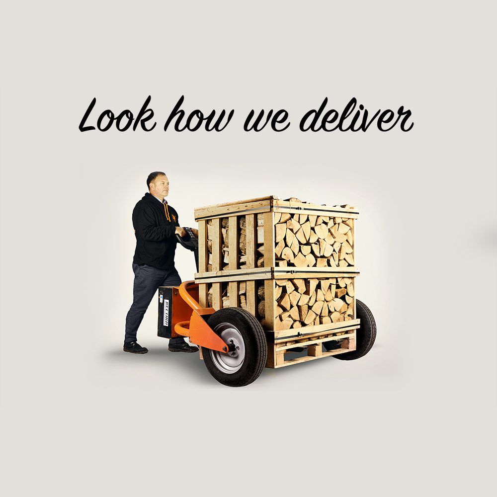 2 x Deluxe Ash/Hardwood Firewood Logs - XL Crate 2 x Deluxe Ash/Hardwood Firewood Logs - XL Crate